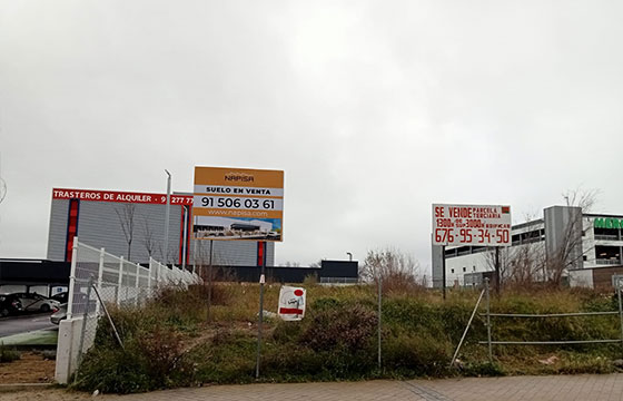 Vallas Para Napissa, Cubas de la Sagra y Vallecas