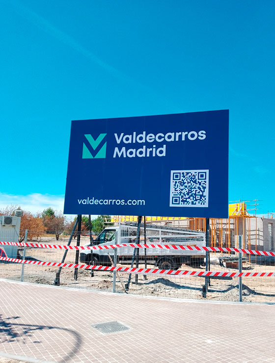 Montaje de vallas para Valdecarros 01